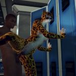 Johnson fucks Neesie the Felinian from FLSM