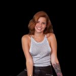 Agatha Vega in Tight Leather