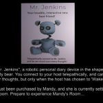 Mandy's Room Mr. Jenkins