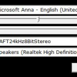Speech synthesis options